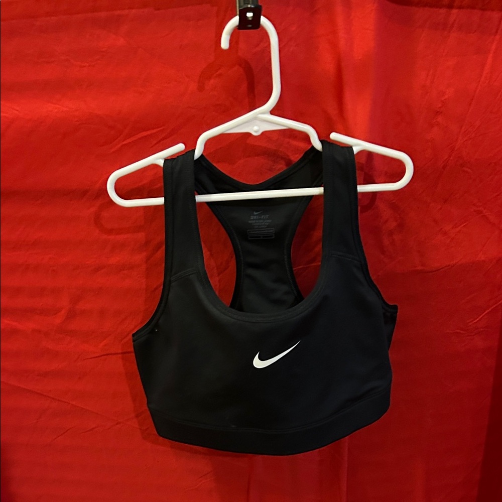 Nike Women's Black and White Sports Bra